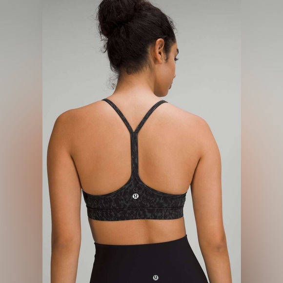 Lululemon Flow Y Nulu Bra *Light Support, A–C Cups
Leopard Camo Deep Coal Multi - Picture 4 of 8